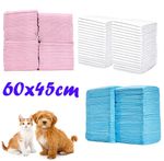 1-200X 60x45CM LARGE PUPPY TRAINING PADS TOILET PEE WEE MATS PET DOG ABSORBENT