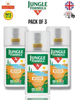 Triple Pack Jungle Formula 90ml Spray | DEET Bug & Insect Repellent , Protect