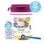 Dental PlaqueOff Powder Cat Dental Care Removes Plaque Tartar and Bad Breath 40g