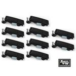 Compression Lock 97 x 34mm (x10) Latch Lever Horsebox Locker Doors Tack Box