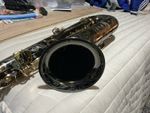 This Beautiful Horn Plays As Good As It Looks.  Black Tenor Sax From China.