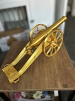 Arsenal FC Inspired Gold Printed Cannon, Decoration And Memorabilia.