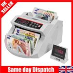 Note Counter Machine Money Currency Banknote Counting Detector Cash Bill UK