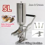 Commercial Jam & Cream 5L Manual Filling Machine Stainless Steel Churros Filler