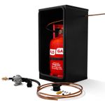 6kg Propane Gas Locker Kit with Bulkhead Regulator Campervan Ducato Sprinter MAN