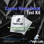 Dog Lungworm Test Kit Canine Worm Count Kit, Worm count Worming FREE RETURN POST