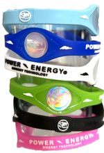 Power Energy© Balance Bands Silicone Wristband Sport Hologram Bracelet Wristband