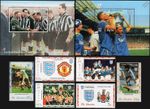 1995 St.Martin's Island - FA Cup Football Stamp Set (GB Locals/Sporting Events)