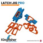 Door Latch Router Jig Pro 64mm 76mm Tubular Latch Striker Plate Template Kit