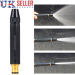 Metal High Pressure Water Spray Gun Nozzle Garden Hose Pipe Lawn Car Wash Tool