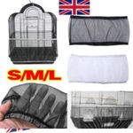 Pet Bird Cage Cover Seed Catcher Shell Skirt Guard Mesh Net Mesh Tidy
