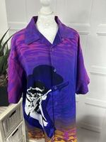 Jimi Hendrix Dragonfly Shirt Size Large Chest Size 42ins Purple Haze Design