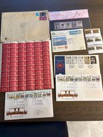 Collection of commemorative stamps inc some MNH pre and post decimal