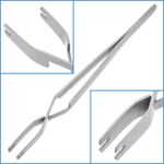 Stainless Steel Earring Removal Tweezer Jewellery Removing Jewellers Tool Spring