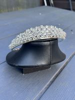 Jon Richard Tiara with Swarovski Crystals Silver Tone