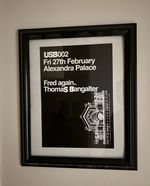 Fred Again A3 Poster Alexandra Palace Feb 27th USB002