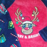 Lovely Soft Fluffy Christmas Pyjamas 18-24 Months Very Good Condition