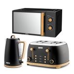 GEEPAS 20L Microwave Oven 4 Slice Toaster & 1.7L Electric Kettle Set NordiQ