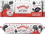 BUGALUGS Chlorhexidine Dog Wipes Antifungal Antibacterial  - Pack of 80 Wet Wipe