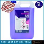 BARRETTINE METHYLATED SPIRIT 5L FUEL BURNER FOR CAMPING STOVES STAIN CLEANING