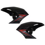 FITS HONDA CB125F GLR125 2014-2020 BLACK FRONT LEFT RIGHT OUTER SHROUD COVER