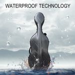 4/4 Cello Case Carbon Fiber Material Built-in Handles Easy Travel,Protect Cello