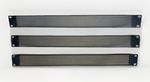 3 qty 1U  19" Rack Mountable Vented Mesh Blanking Panels/Plates. Pro Audio/Data