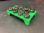 ER11 ER16 ER20 ER25 ER32 Collet Rack Storage Holder  - For Racco Draw