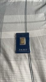 PAMP Suisse Buddha Bar 5G Fine Pure Gold 999.9 with Sleeve and Sealed