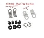 S2K-R BOLT ON RADIATOR DUAL BRACKET KIT FIT HONDA K-SWAP CIVIC INTEGRA EG EJ DC2