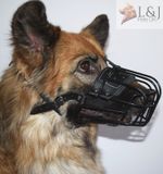 Winter Metal Basket Muzzle | Antifreeze | German Shepherd , Labrador & Similar