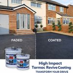 TARMAC PAINT TAR MAC COATING DRIVEWAY PAINT DRIVEWAY COATING FAST DRY HARD SET