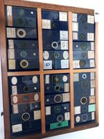 Antique Victorian Glass Microscope Slides Read Description