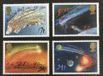 GB 1986 MNH Halleys Comet Mint Stamp Set withFREE UK P&P