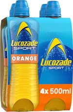 Lucozade Sport Orange Sports Drink 4 x 500ml