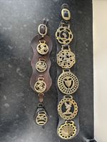 Vintage Mixed Horse Brass Bundle Job Lot . 9 X Brasses