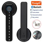 Smart Fingerprint Door Lock Security Electronic Door Lock Biometric Door Handle