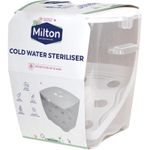 Milton Baby Bottle Steriliser Cold Water Travel Portable Container BPA Free