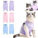 Pet Pro Surgery Cat Recovery Suit Sterilization Surgery Post Kitten Coat Vest UK