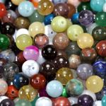 Natural Gemstone Round Beads Mixed Pack Jewellery Making Craft 4mm 6mm 8mm 10mm