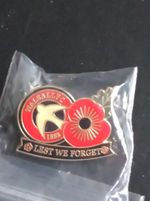 Walsall Lest We Forget Pin Badge