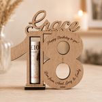 18th Birthday Gifts for Girls, Money Holder, Wallet, Milestone Gift, Special Age