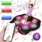 Bluetooth Dance Mat Toys Light Up Music Dance Mats 27 Levels Play Mat for Kids