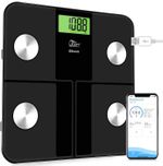 Digital 180KG Bathroom Scales Weighing Smart Body Fat BMI Bluetooth Weight Scale