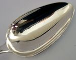 12 inch SCOTTISH STERLING SILVER BASTING SPOON 1809 GEORGIAN ANTIQUE ZIEGLER
