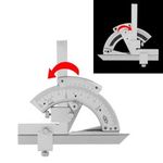Precision Angle Measuring Finder Ruler Tool HL Universal Bevel Protractor 0-320°