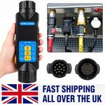 13 Pin Trailer Light Tester 12V Tow Bar Caravan Wiring Circuit Tester