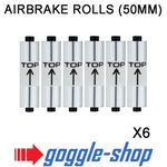 Oakley Airbrake Replacement Motocross Roll-Off Films by RNR - 6 PACK