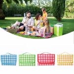 Foldable Picnic Mat Waterproof Bottom Portable Outdoor Blanket for Beach Park