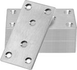 Flat Joining Metal Plates Brackets for Wood Railway Sleeper Brackets Heavy Duty